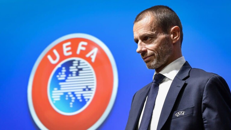 Le prÃ©sident de l'UEFA Aleksander Ceferin