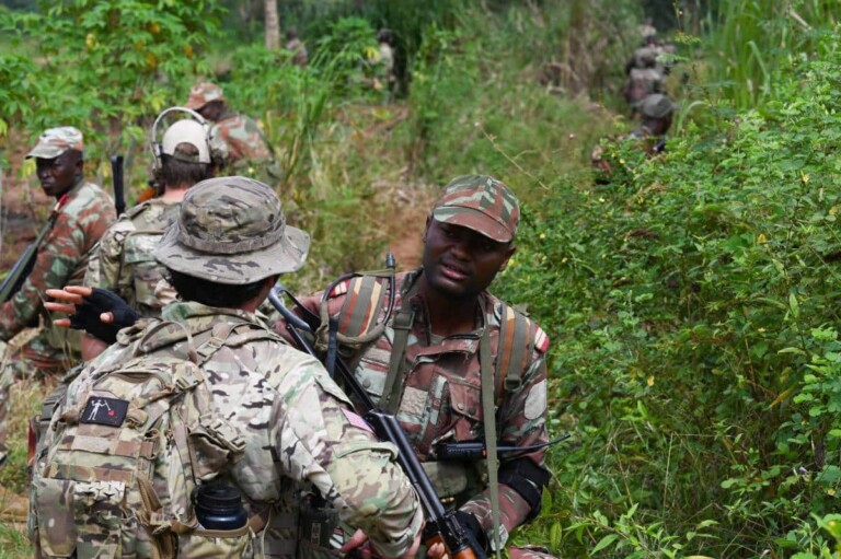 Exercice militaire entre l'armÃ©e bÃ©ninoises et les forces d'opÃ©rations spÃ©ciales amÃ©ricaines