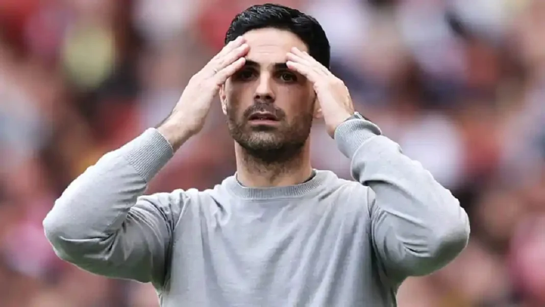 Mikel Arteta, entraineur d'Arsenal