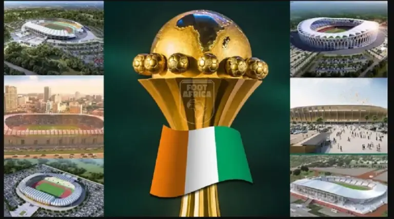 Le trophÃ©e de la CAN 2023 en CÃ´te d'Ivoire