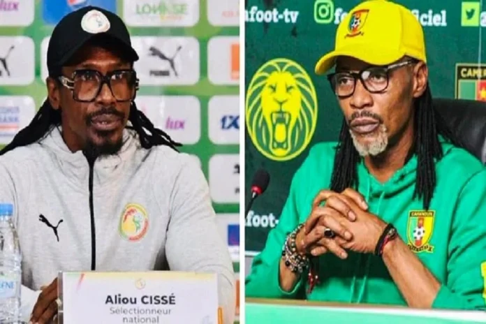 Aliou CissÃ© et Rigobert Song